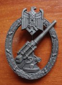 Знак "Зенитная артиллерия Вермахта".