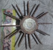 хвост подсвечник сделан взравом