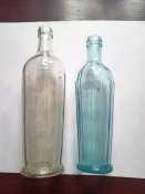 2 бутылки с блиндажа РККА .