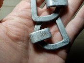 Алюминиевые зацепы клейма бодрые