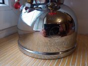 Лампа осветительная  керосиновая "батерфляй"