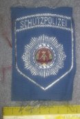 нашивка полиция ГДР тканая