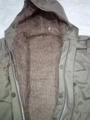 Euro-парка зимняя с подстёжкой хаки р.XL (лот №12). Куртка милитари хаки.