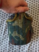 Армия USA. Фляга на 1 QT (кварт) olive +2 термочехла олива и вудланд. Все оригинал.