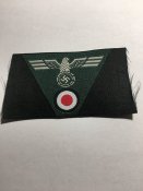 Нашивка трапеция на кепи М43 Вермахт на реконструкцию