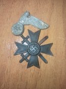 КВК с мечами плюс кокарда полиции