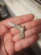 Крест за выслугу лет плюс кокарда Вермахт