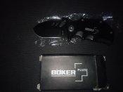 Нож складной чёрный Boker Plus Mini (реплика)