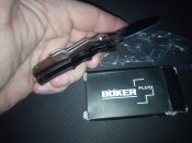 Нож складной чёрный Boker Plus Mini (реплика)