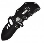Нож складной чёрный Boker Plus Mini (реплика)