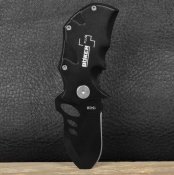 Нож складной чёрный Boker Plus Mini (реплика)