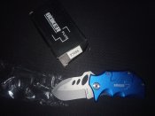 Нож складной синий Boker Plus Mini (реплика)