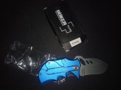 Нож складной синий Boker Plus Mini (реплика)