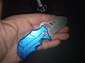 Нож складной синий Boker Plus Mini (реплика)