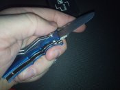 Нож складной синий Boker Plus Mini (реплика)