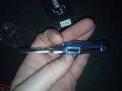 Нож складной синий Boker Plus Mini (реплика)