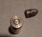 Макет патрона 7.63х25