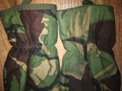 Рукавицы трёхпалые Arctic камуфляж DPM, армия, Великобритания. Размер Medium. №15