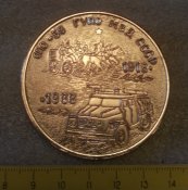 настольная медаль 70 лет пожарной охране СССР...