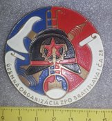 настольная медаль пожарные словакия