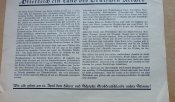 Агитационная листовка периода Третьего Рейха - Аншлюс - оригинал.