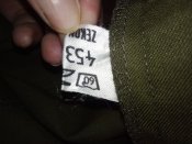 Брюки военные М85 оригинал Чехия, р. 4-53 188/106 №30. Склад.хранение