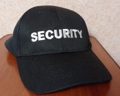 Чёрная кепка Security MFH int.corp.