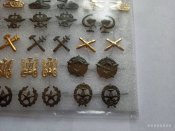 38 эмблем советской армии .