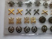 38 эмблем советской армии .