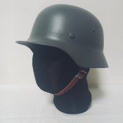 Немецкая каска Stahlhelm М35 (68 р., темно-серый), реплика.