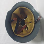 Немецкая каска Stahlhelm М35 (68 р., темно-серый), реплика.
