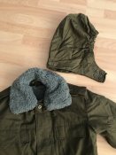 Парка армейская Чехия, 164/88 - замеры в описании - Новый товар