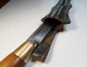 Большой финский нож в чехле
