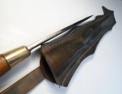 Большой финский нож в чехле