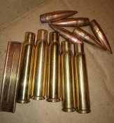 Обойма патронов 7.92х57 (с тяжёлой пулей)