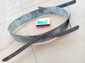 Ободок подшлемник на немецкую каску алюминий