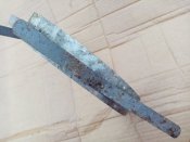 Ободок подшлемник на немецкую каску алюминий