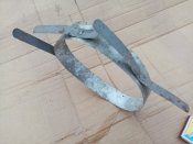 Ободок подшлемник на немецкую каску алюминий