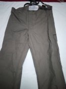 Брюки Gore-Tex однотонные олива - армия Австрии. Штаны мембранные р.96-100/5-6 (лот №43)