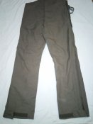 Брюки Gore-Tex однотонные олива - армия Австрии. Штаны мембранные р.96-100/5-6 (лот №43)