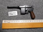 Модель пистолета маузер с-96/712 масштаб: 1:2,5