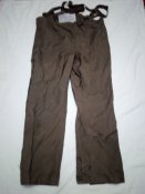 Брюки Gore-Tex однотонные олива - армия Австрии. Штаны мембранные р.96-100/3-4 (лот №42)