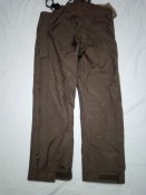 Брюки Gore-Tex однотонные олива - армия Австрии. Штаны мембранные р.96-100/3-4 (лот №42)