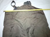Брюки Gore-Tex однотонные олива - армия Австрии. Штаны мембранные р.96-100/3-4 (лот №42)