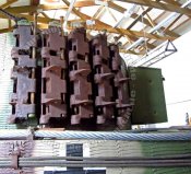 Фиксатор запасных траков от танка Pz VI Ausf E Tiger I