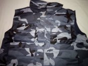 Жилет (безрукавка) утеплённый камуфляж City, новый, размер XXXL - u.s.m.c. vest, survival, M-89