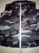Жилет (безрукавка) утеплённый камуфляж City, новый, размер XXXL - u.s.m.c. vest, survival, M-89