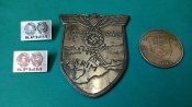 Крым наш. Гитлер. Ссср. Жетон, монета, знаки одним лотом