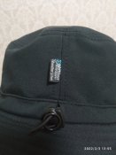 Softshell / панама для прохладной погоды / шляпа софтшелл / мембрана/ цвет черный/ 56-60
