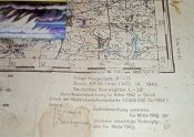 карта рейх М 36-54 Warva 1943 г. полтавская и черниговская область